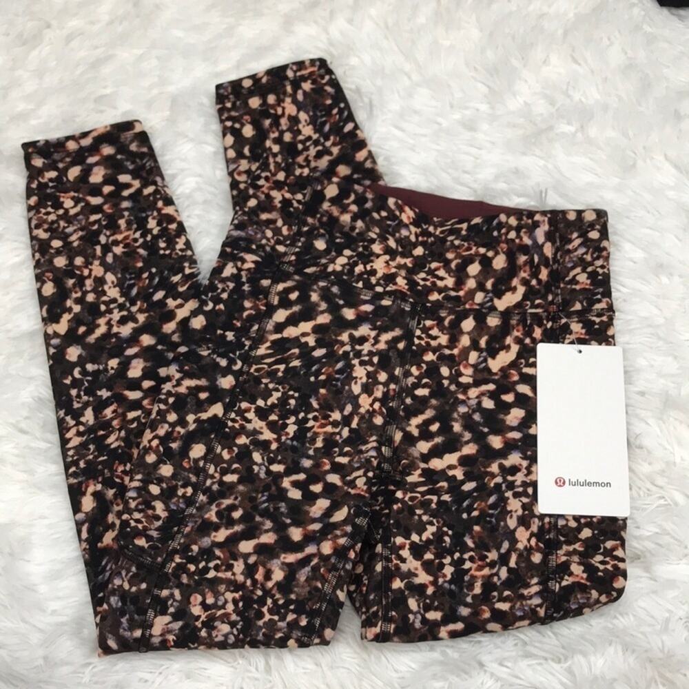 NWT Lululemon Invigorate HR Tight Motion Flux Multi